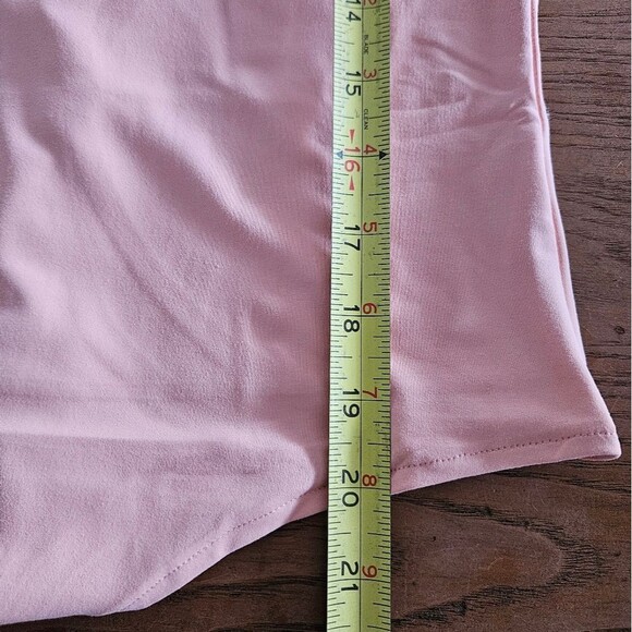 Peach Orange Unitard Onesie Bodysuit Stretch Activewear Layer New Sz Medium - Picture 4 of 6